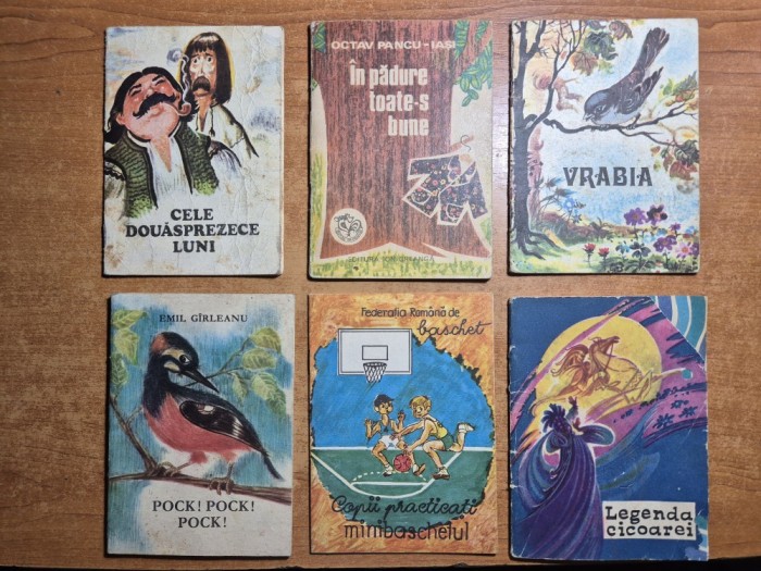 Lot 6 carticele pentru copii - din anii &#039;70
