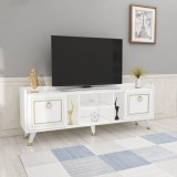 Comoda Tv Ana cu Usa si Rafturi, 150 X 55 X 35 Cm