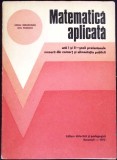 MATEMATICA APLICATA, ANII I SI II-MIHAI SEBASTIANA, ION PREDOIU-338431