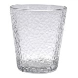 Pahar Sticlă, Crumpled, Transparent, Capacitate 310ml, Oem