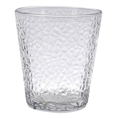 Pahar Sticlă, Crumpled, Transparent, Capacitate 310ml foto