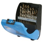 Set de 19 burghie cu varf de cobalt Silverline, 1-10 mm