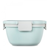 Cumpara ieftin Cutie Salata Xavax To Go, 1.4L, 3 Compartimente, cu Tacam, Gri, Patrata, Polipropilena, Microunde