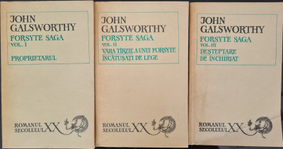 Forsyte Saga (Vol. 1 + 2 + 3) - John Galsworthy foto