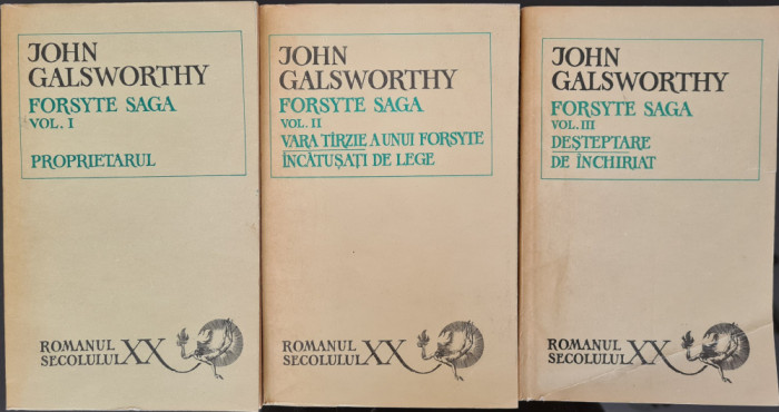 Forsyte Saga (Vol. 1 + 2 + 3) - John Galsworthy