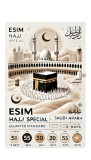 ESIM Hajj Special ARABIA, Unlimited Standard, 5 Days
