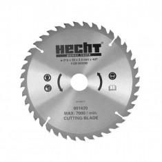 Panza pentru fierastrau circular HECHT 001620, 40 dinti, dimensiuni 210x30x2.4 mm, pentru lemn