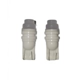 Set 2 becuri auto W5W/ T10 ceramic alb rece