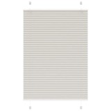 Cumpara ieftin Jaluzea plisata gri deschis 85x150cm Latime tesatura 84,4 cm