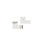 Conector PCB L de 12mm 5-Pini pentru benzi LED RGB SMD5050, Oem