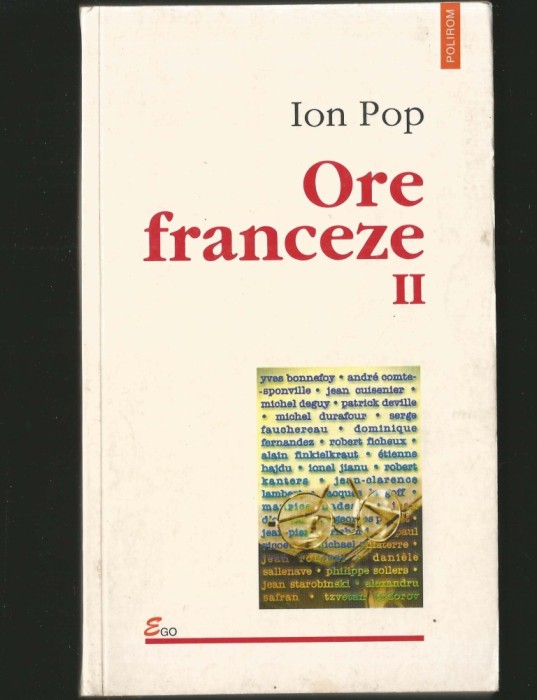 ORE FRANCEZE (II) - ION POP - POLIROM