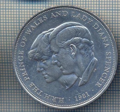 AX 1479 MONEDA- MAREA BRITANIE - 25 NEW PENCE -ANUL 1981 -STAREA CARE SE VEDE foto
