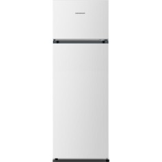 Frigider cu doua usi Heinner HF-HS243E++, 243 L, Lumina LED, 3 Rafturi de sticla, Clasa E