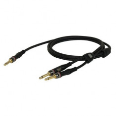 Cablu audio Jack 6.3 mono la 2 Jack 6.3 mono, 6 m , DAP-Audio XGL-216-6m foto