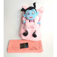 Ghiozdan plus Vampirina personalizat+prosop gradinita personalizat