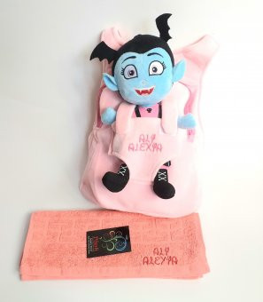 Ghiozdan plus Vampirina personalizat+prosop gradinita personalizat foto