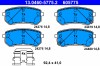 ATE 13.0460-5775.2 set placute frana,frana disc