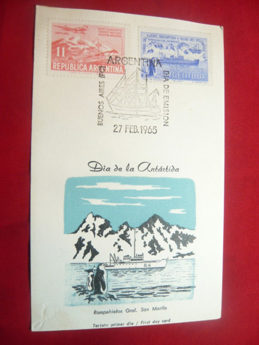 Maxima Ziua Antarcticii 1965 Argentina