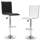 Scaun salon bar cu inaltime reglabila intre 64-84 cm, dimensiuni 116x44 cm