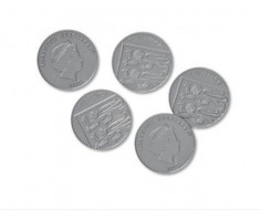 Set de monede de jucarie Learning Resources 10 penny foto