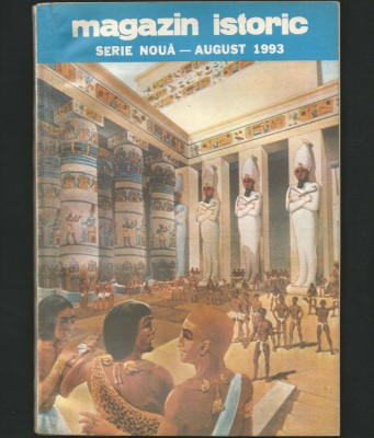 MAGAZIN ISTORIC - SERIE NOUĂ - AUGUST, 1993 foto