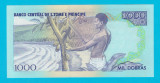 Sao Tome &amp; Principe 1.000 Dobras 1993 &#039;Banane&#039; UNC serie: BA1807555
