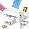 Imprimanta termica etichete 4x6, CUANTIS, Bluetooth &amp; USB, 203 DPI, 150 mm/s, A6 AWB, termica directa, compatibila Windows, Mac, Android, Shopify, Ama