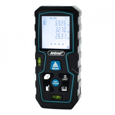 Telemetru electronic profesional cu laser 0,05-80m Andowl Q-CS11 foto