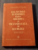 Legaturile economice dintre Moldova si Transilvania in sec. 13 - 17 Al. Gonta