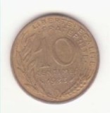 Franța 10 centimes 1983