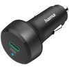 Incarcator auto Hama, rapid, USB-C, Power Delivery (PD) / Qualcomm, 20 W, Negru