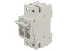 Separator cu Fuzibil D01 pentru Șină DIN 13A Poli: 1 N