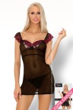 Cumpara ieftin LIV327-1181 Lenjerie sexy tip desu semitransparent - Livia Corsetti, L/XL, S/M