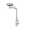 Baterie Lavoar Cartus Ceramic Pipa Rotativa Crom Lucios Racorduri Incluse EC02 ModernLight Concept, Korman