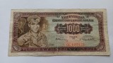 Iugoslavia-1000 Dinari 1955