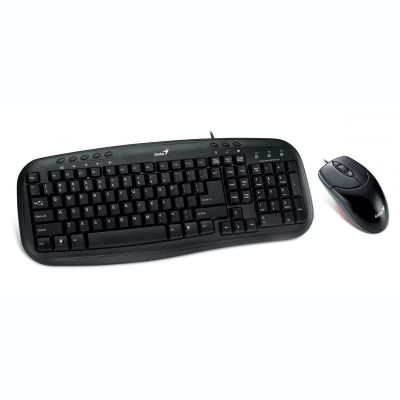 Kit tastatura si mouse cu fir GENIUS Smart KM-200 31330003400 foto