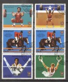 Paraguay 1986 Sport, Olympics, 2 strip, used AF.009