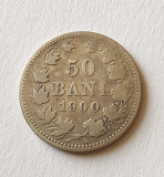 Romania - 50 Bani 1900 - Argint