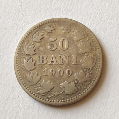 Romania - 50 Bani 1900 - Argint