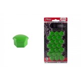 Capace prezoane, 21 buc, 17 mm, verzi, Amio