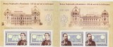 Cumpara ieftin ROMANIA 2015 BNR- 135 ani de la infiintate-2 serii cu manseta ilustrata MNH**, Nestampilat