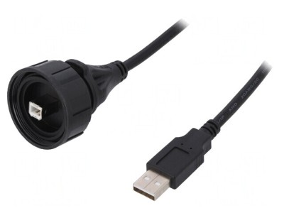 Cablu Adaptor USB A-B Etanș 5m foto