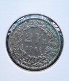 2 Francs 1968, Elvetia - G 4504, Europa
