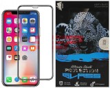 Geam protectie display sticla 6D FULL GLUE Apple iPhone SE 2020 BLACK