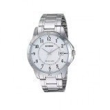 Casio MTP-V004D-7BUDF Ceas Bărbați 41.5mm Quartz cu Brățară Metalică Argintie