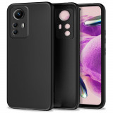 Husa Tech-Protect Icon pentru Xiaomi Redmi Note 12S Negru, Silicon, Carcasa