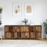 vidaXL Dulap de depozitare 3 pcs Lemn vechi 60 x 35 x 70 cm 3394509