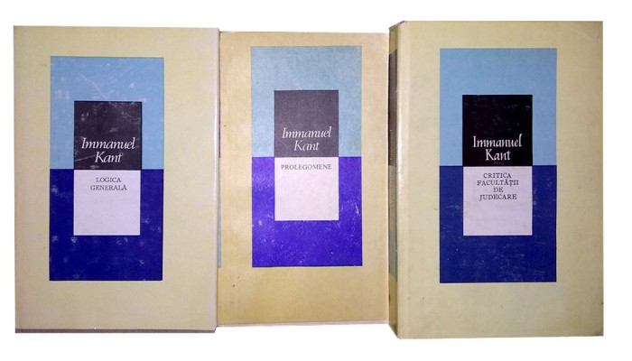 Pachet 3 lucrări de Immanuel Kant