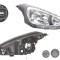 Far Hyundai I10 (Ba), 01.2014-, fata, Dreapta, H4+PY21W+W5W; electric; fara motoras, DEPO