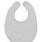 Baveta din muselina, BabyJem, 23x32 cm (Culoare: Ecru)